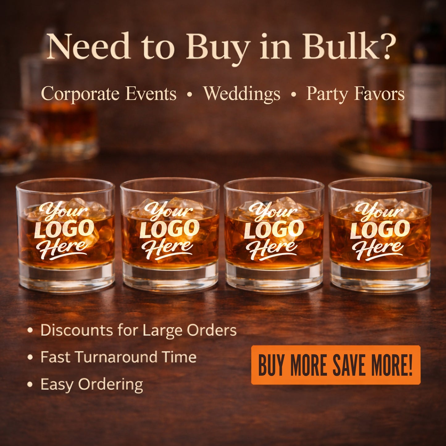 Promotional Whiskey Glass