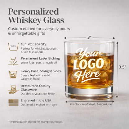 Promotional Whiskey Glass
