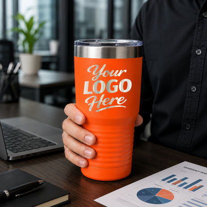 Custom Logo 30 oz Tumblers – Single & Bulk Packs