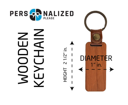 Engraved Promotional Keychain