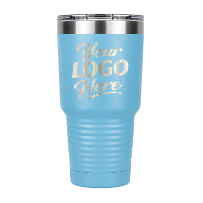 Custom Logo 30 oz Tumblers – Single & Bulk Packs