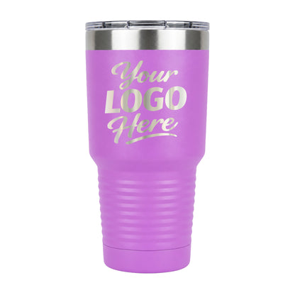 Custom Logo 30 oz Tumblers – Single & Bulk Packs