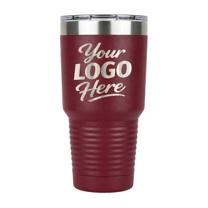 Custom Logo 30 oz Tumblers – Single & Bulk Packs