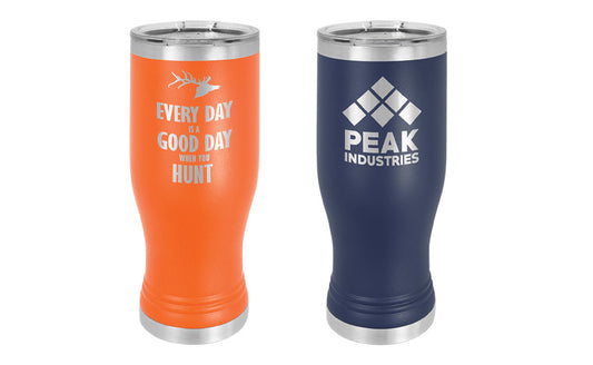 Polar Camel 20oz Pilsner Metal Drinkware - Lasered in USA