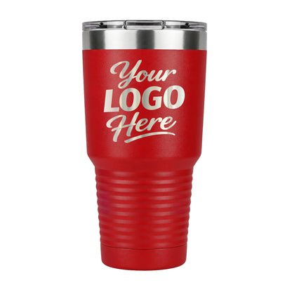 Custom Logo 30 oz Tumblers – Single & Bulk Packs