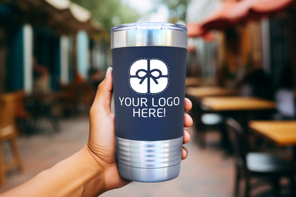 20oz Siliconed Grip Tumbler