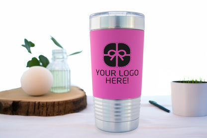 20oz Siliconed Grip Tumbler