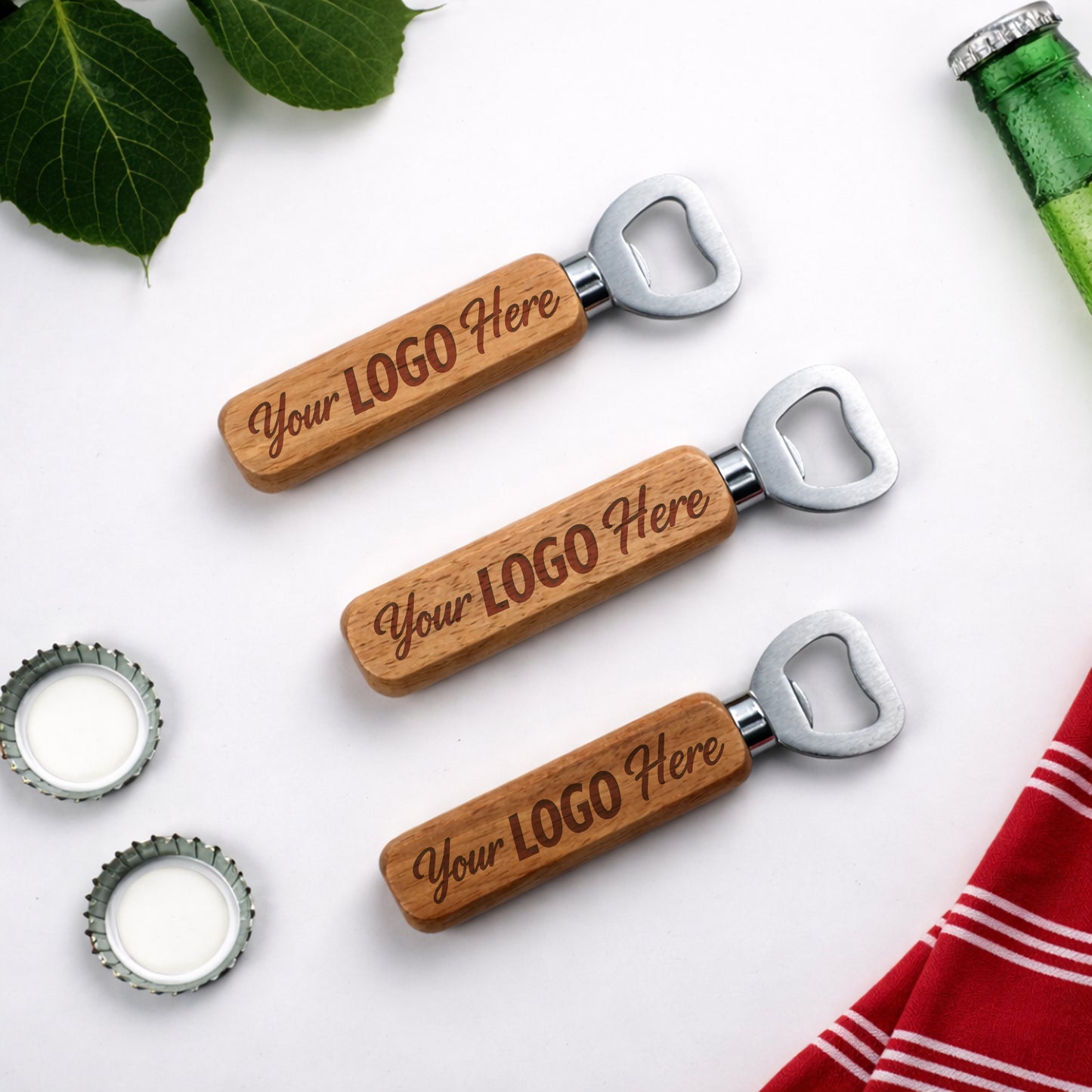 Bottle Opener With Company Logo