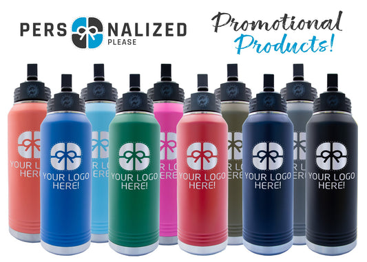 Custom Engraved 32 oz Sports Tumbler: Perfect Promotional Swag!